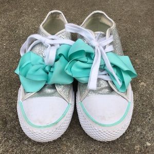 JoJo Siwa Girls Glitter Shoes Size 1